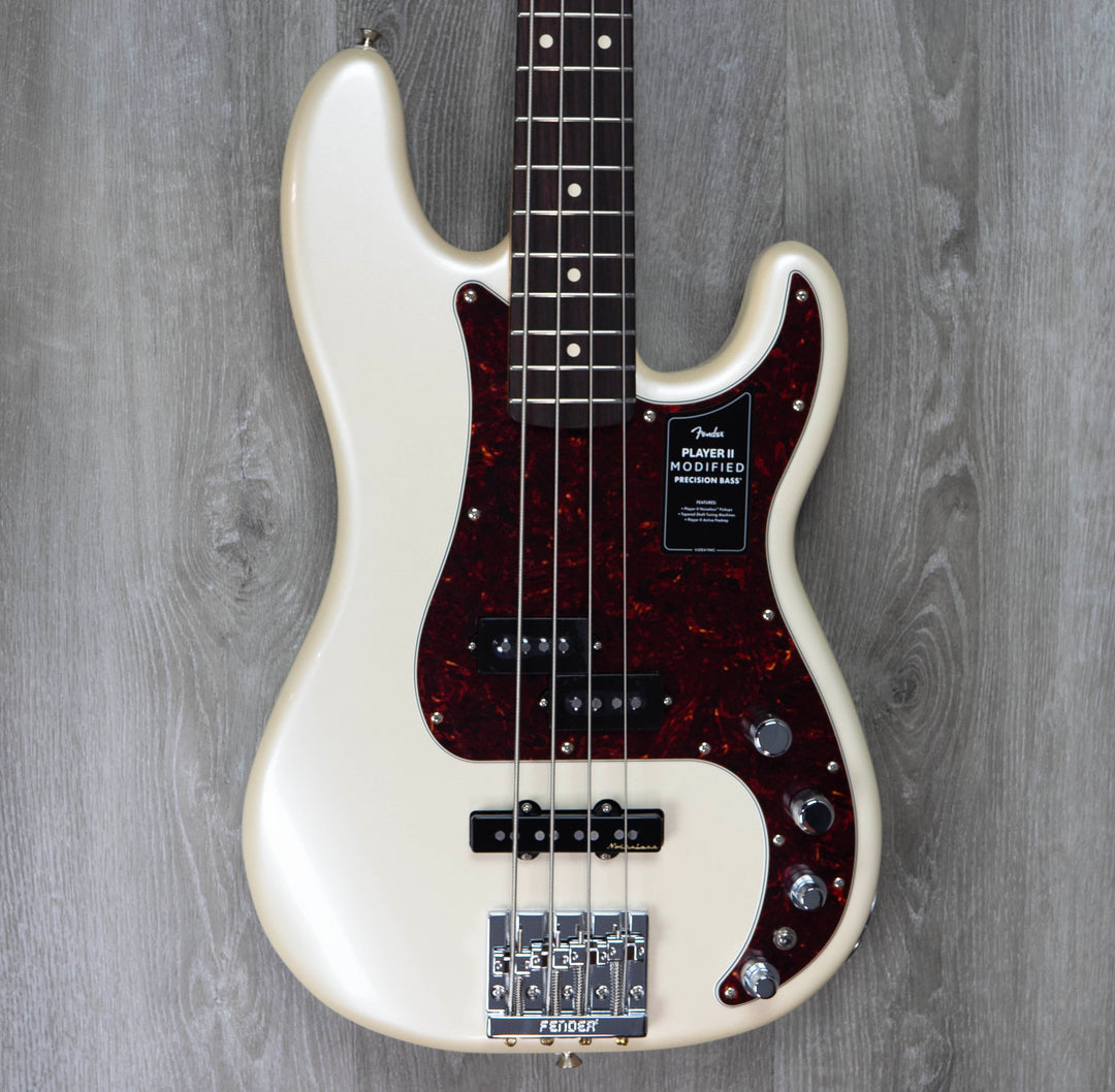 Fender Player II Precision Bass, touche en érable, bouleau vert