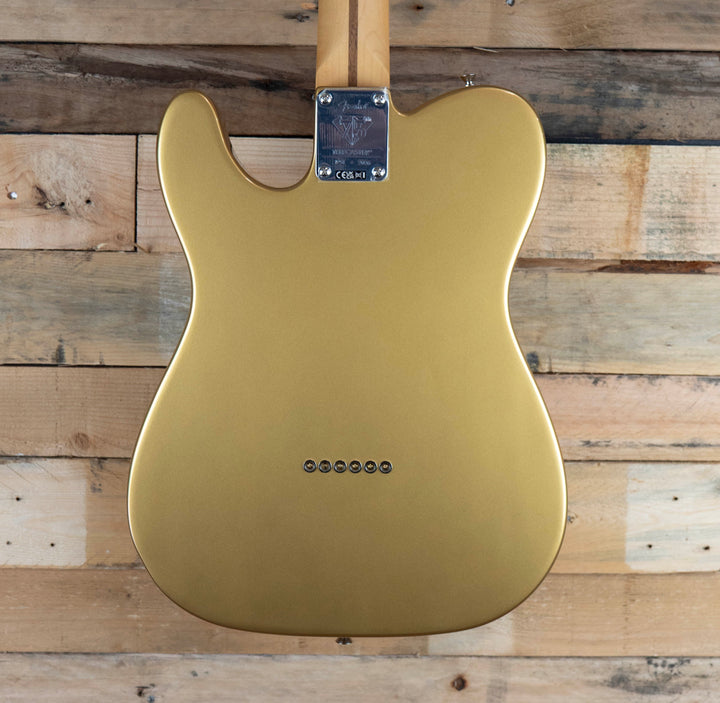Fender 75th Anniversary Player II Telecaster, Maple Fingerboard, Aztec Gold
