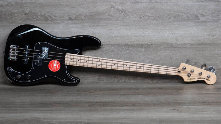 Bajo Squier Affinity Series Precision PJ, diapasón de arce, negro