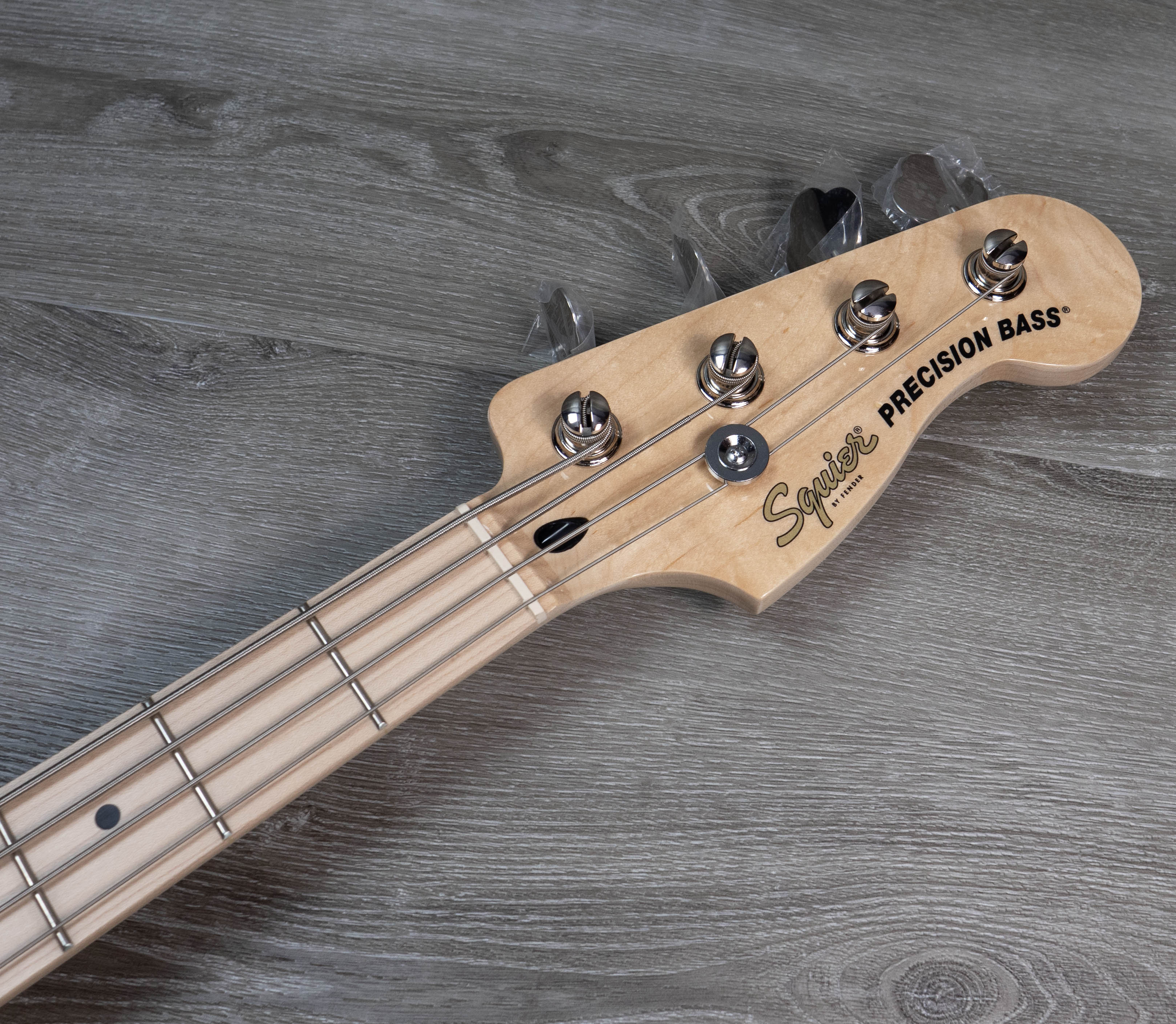Squier P-Bass ネック Genuine Fender Squier Precision P Bass Neck MAPLE/ROSEWOOD
