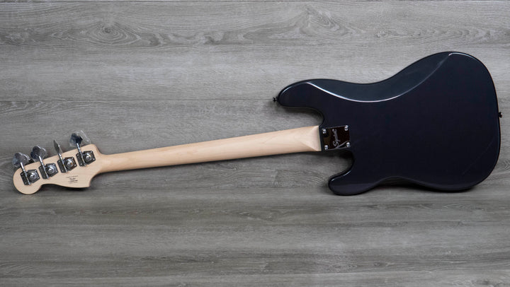 Basse Squier Affinity Series Precision PJ, touche en laurier, charbon de bois givré métallisé