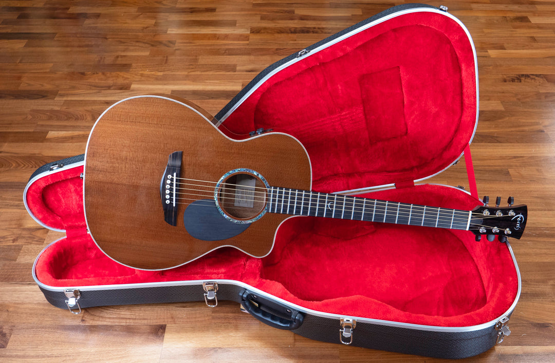 Faith PJE Legacy Earth Electro-Acoustic, All Solid, Torrefied Sitka Spruce Top, African Khaya Mahogany Back