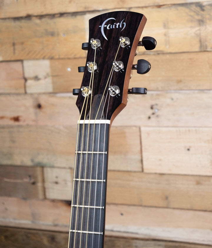 Faith PJE Legacy Earth Electro-Acoustic, All Solid, Torrefied Sitka Spruce Top, African Khaya Mahogany Back