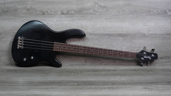 Cort Action Bass Junior, Open Pore Black