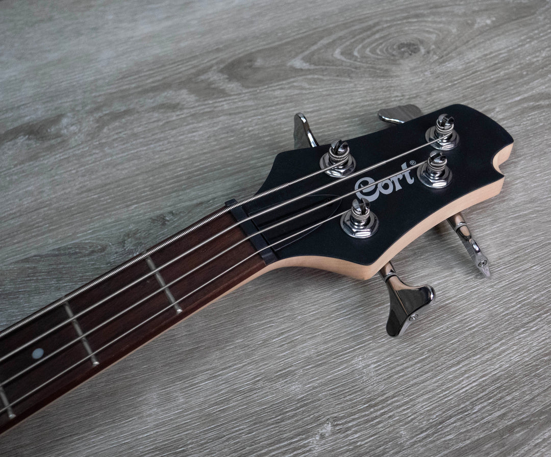 Cort Action Bass Junior, Open Pore Black