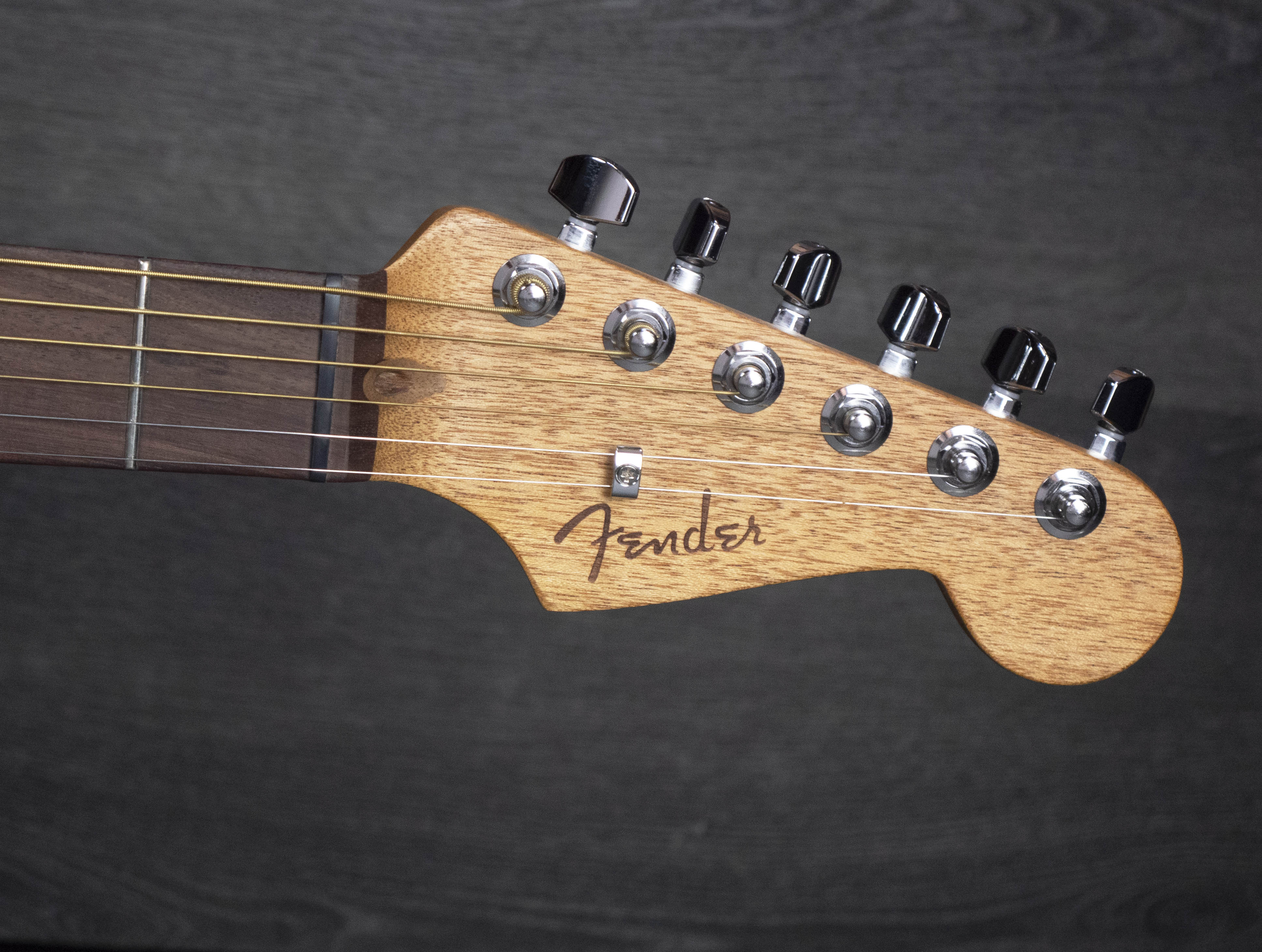 Fender Acoustasonic Player Jazzmaster, Antique Olive – A Strings