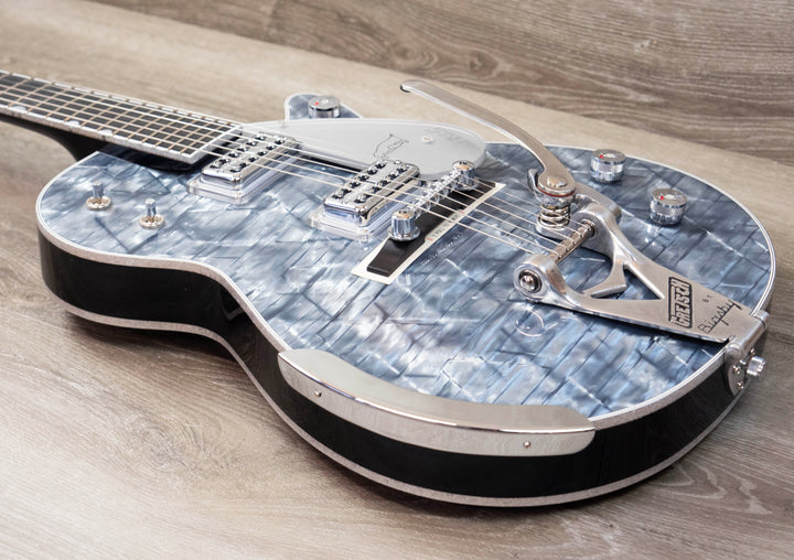 Gretsch G6134T-58 Limited Edition Penguin with String-Thru Bigsby, Ebony Fingerboard, Light Blue Pearl