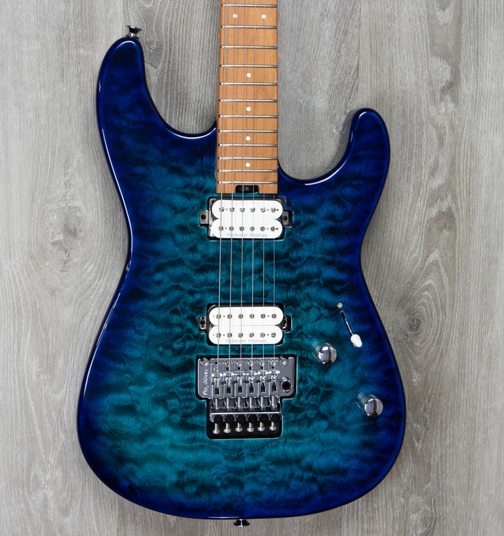 Charvel Pro-Mod Plus San Dimas Style 1 HH, Caramelised Maple Fingerboard, Chlorine Burst