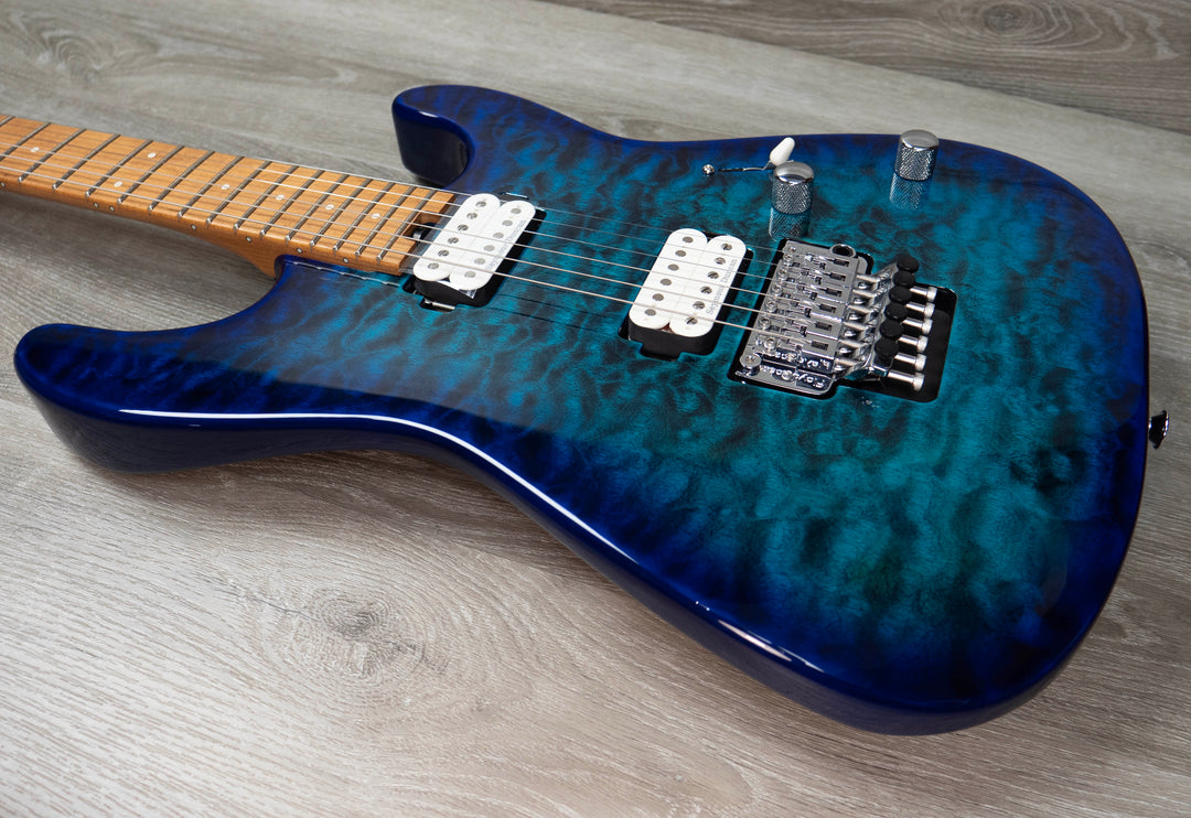 Charvel Pro-Mod Plus San Dimas Style 1 HH, Caramelised Maple Fingerboard, Chlorine Burst