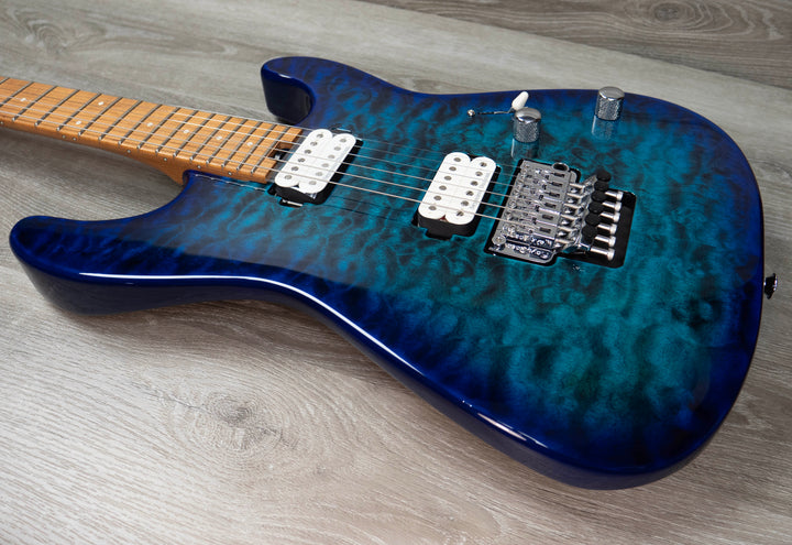 Charvel Pro-Mod Plus San Dimas Style 1 HH, Caramelised Maple Fingerboard, Chlorine Burst