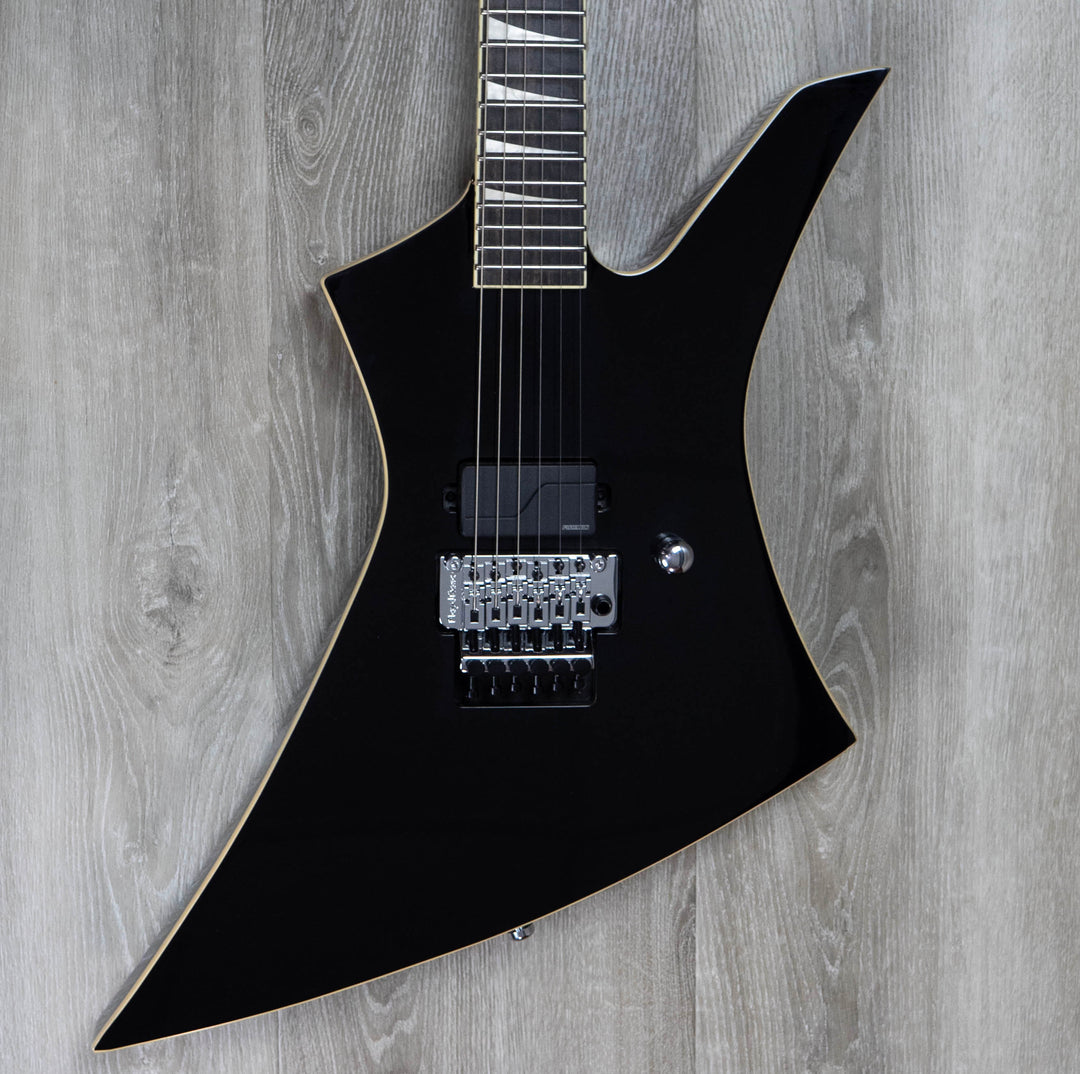 Jackson Pro Plus Pure Metal Limited Edition Kelly KE1A, Ebony Fingerboard, Gloss Black