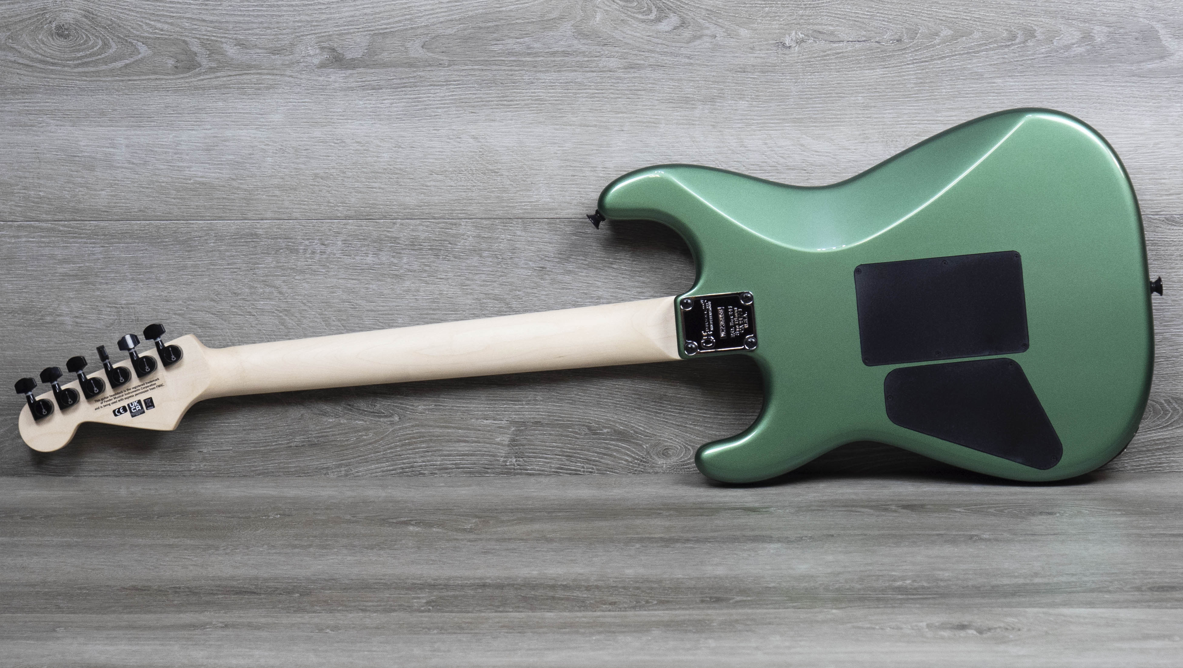 Charvel San Dimas HSS グリーン系 現状品 改造ベース Charvel Pro-Mod San Dimas Style 1 HH FR, Rosewood Fingerboard