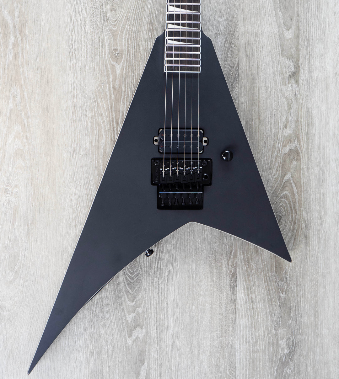 Jackson Pro Plus Pure Metal Limited Edition Rhoads RR1A, Ebony Fingerboard, Satin Black