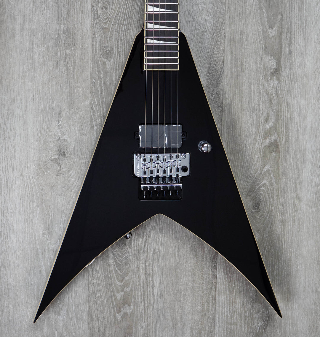 Jackson Pro Plus Pure Metal Limited Edition King V KV1A, Ebony Fingerboard, Gloss Black