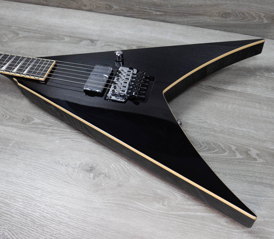Jackson Pro Plus Pure Metal Limited Edition King V KV1A, Ebony Fingerboard, Gloss Black