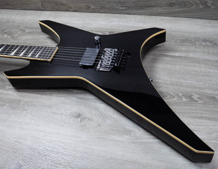 Jackson Pro Plus Pure Metal Limited Edition Warrior WR1A, Ebony Fingerboard, Gloss Black