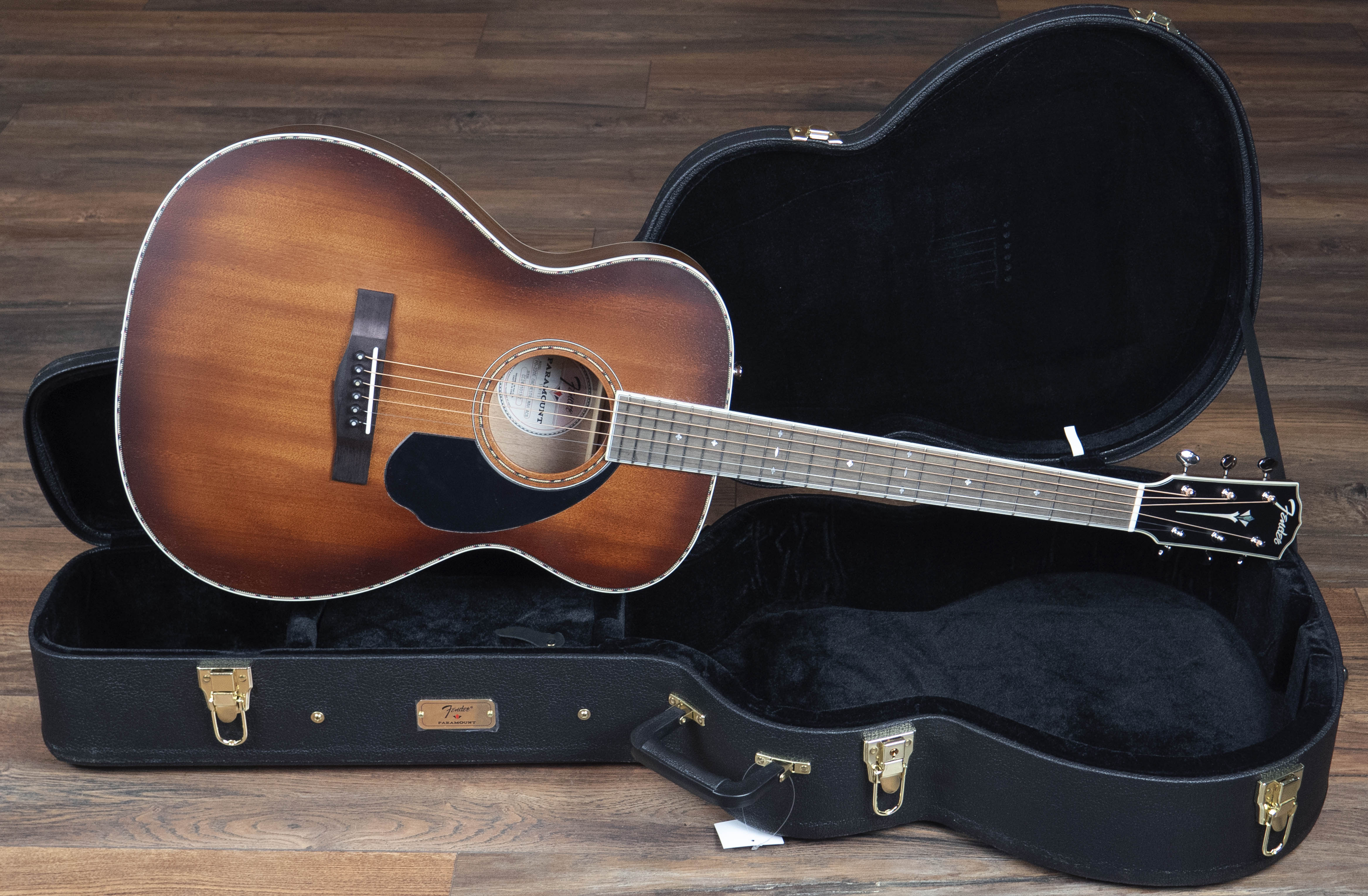 Fender PO-220E Orchestra, All Mahogany, Ovangkol Fingerboard, Aged