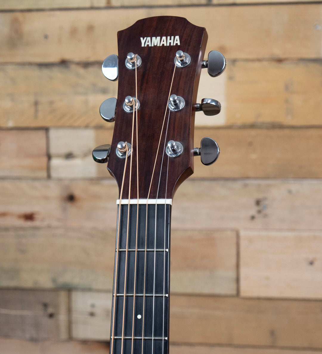 Pre-Owned Yamaha A3M ARE Electro-Acoustic Guitar, Mahogany Back &amp; Sides, Brown Sunburst