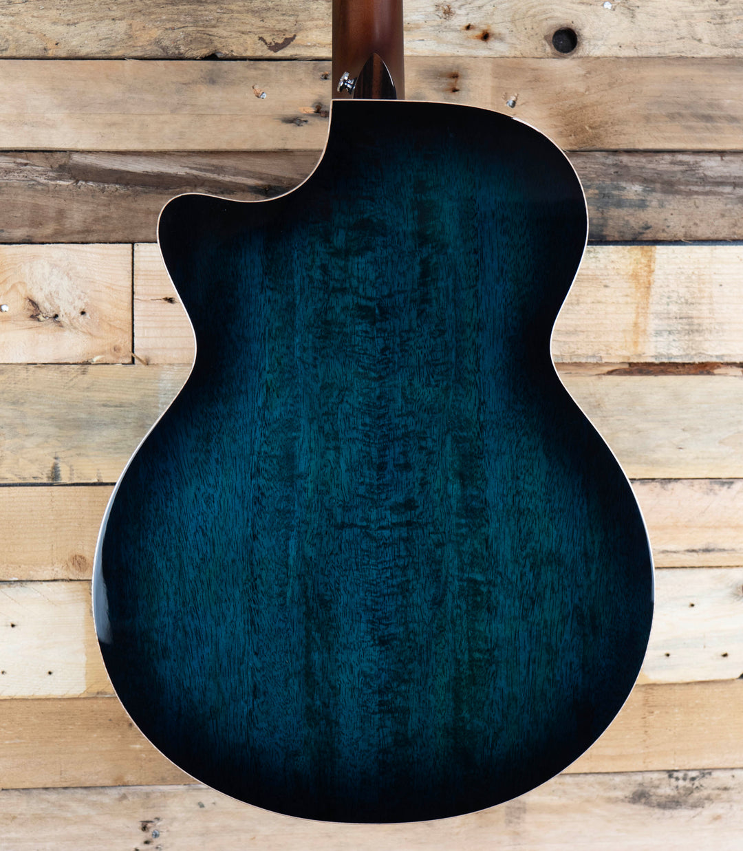 Pre-Owned Faith Blue Moon Burst Venus Electro-Acoustic, All Solid Java Mango