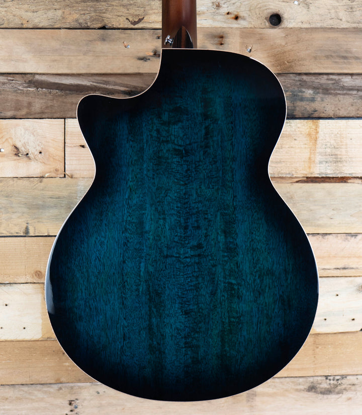 Pre-Owned Faith Blue Moon Burst Venus Electro-Acoustic, All Solid Java Mango