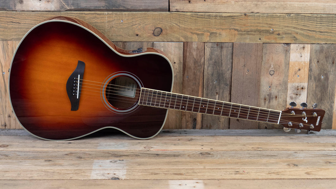 Pre-Owned Yamaha FS-TA TransAcoustic Guitar, Brown Sunburst
