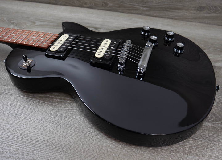 Pre-Owned Epiphone Les Paul Studio LT, Ebony w/ Hardcase