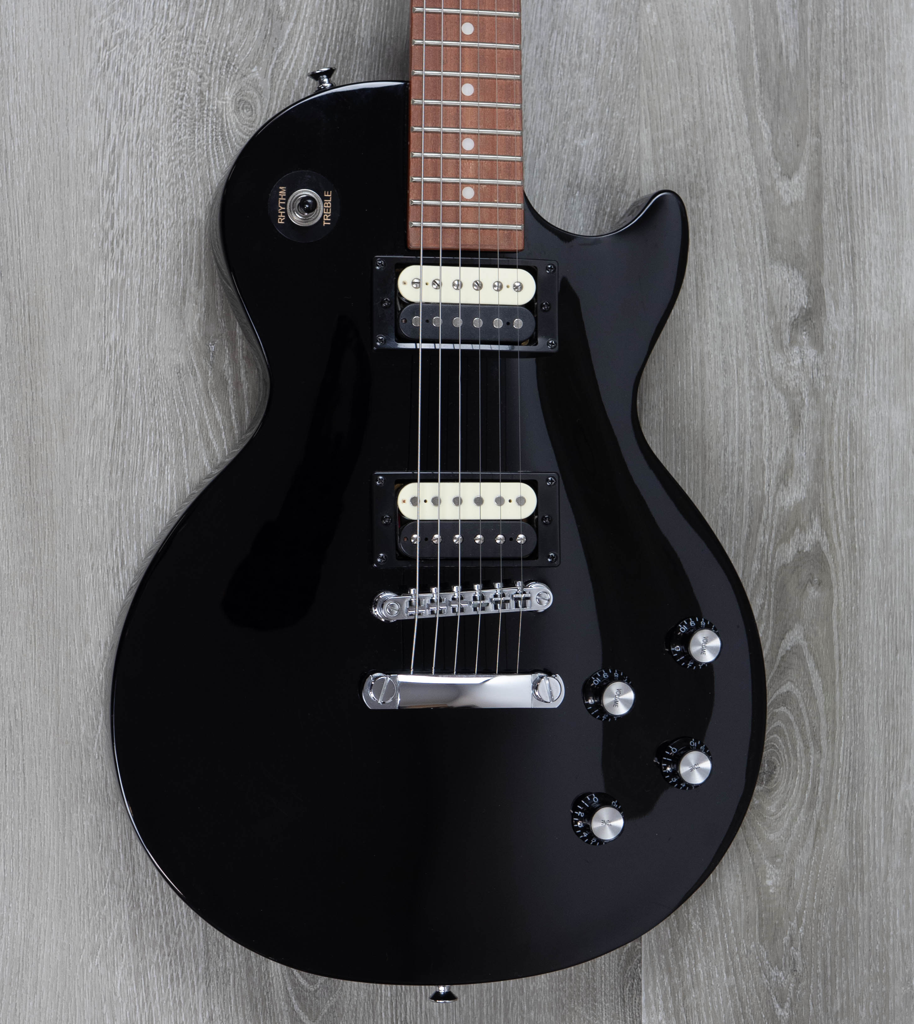 epiphone Les Paul Studio Black ケース付 Pre-Owned Epiphone Les Paul Studio LT, Ebony w/ Hardcase – A Strings