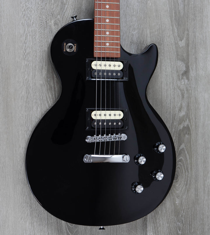 Pre-Owned Epiphone Les Paul Studio LT, Ebony w/ Hardcase