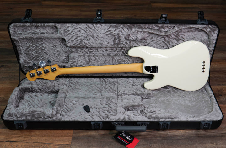 Fender American Professional II Precision Bass, touche en palissandre, Olympic White