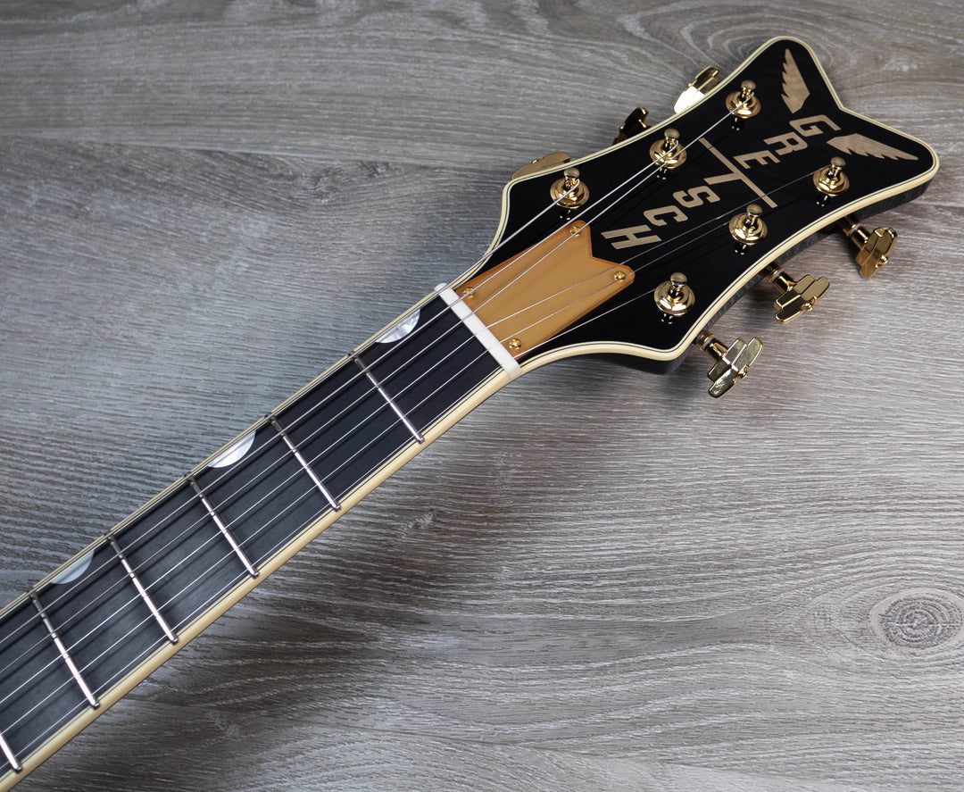 Gretsch G6134TG Limited Edition Paisley Penguin with String-Thru Bigsby, Ebony Fingerboard, Gold Paisley