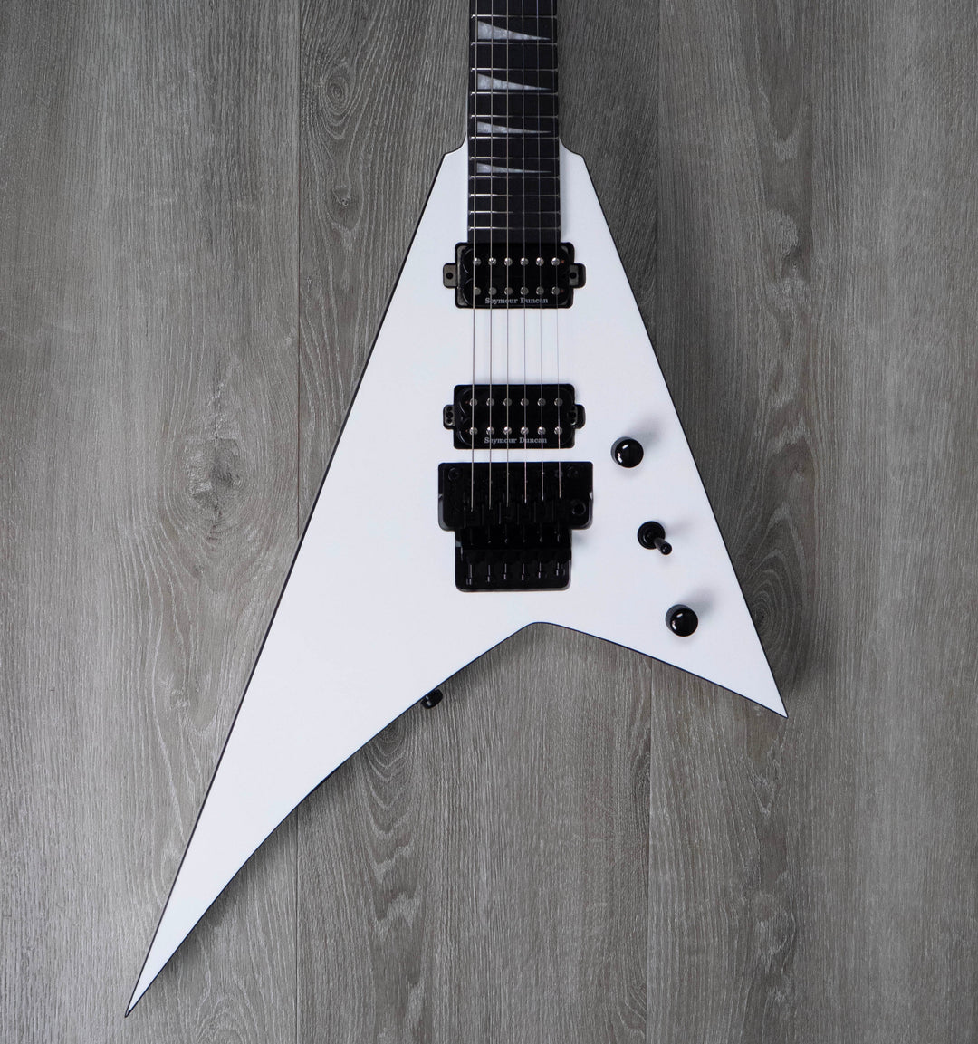 Jackson Pro Plus Series Rhoads RR24, touche en ébène, blanc neige 