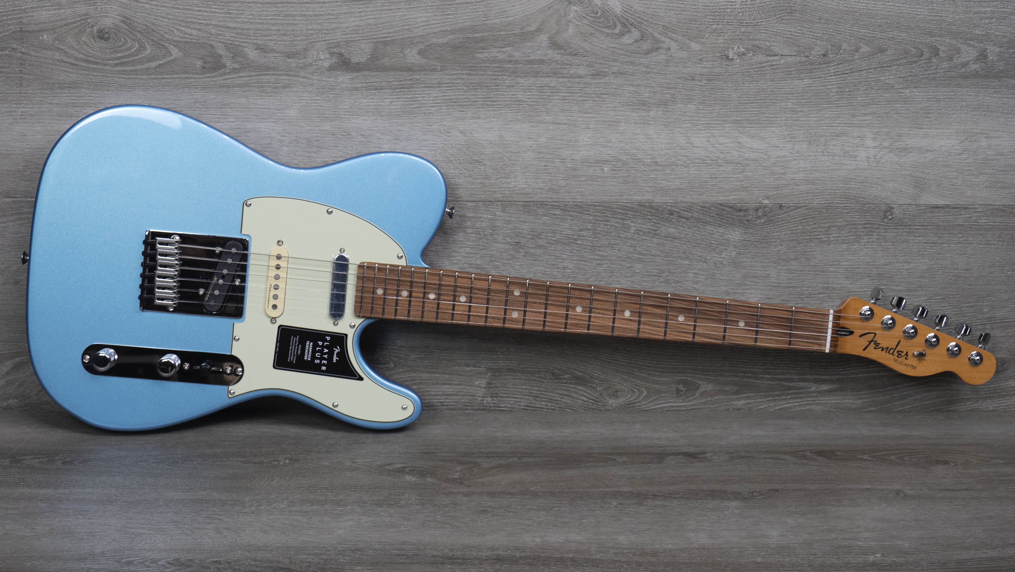 Fender Player Plus Nashville Telecaster, Pau Ferro Fingerboard, Opal Spark