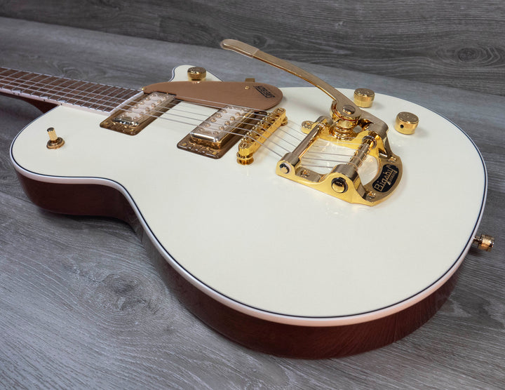 Gretsch Electromatic Pristine LTD Jet Single-Cut with Bigsby, Laurel Fingerboard, White Gold