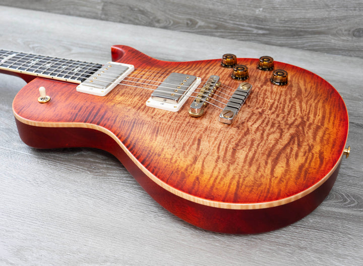 Pre-Owned PRS Wood Library McCarty SC594, 10 Top Figured Maple, Autumn Sky #246370