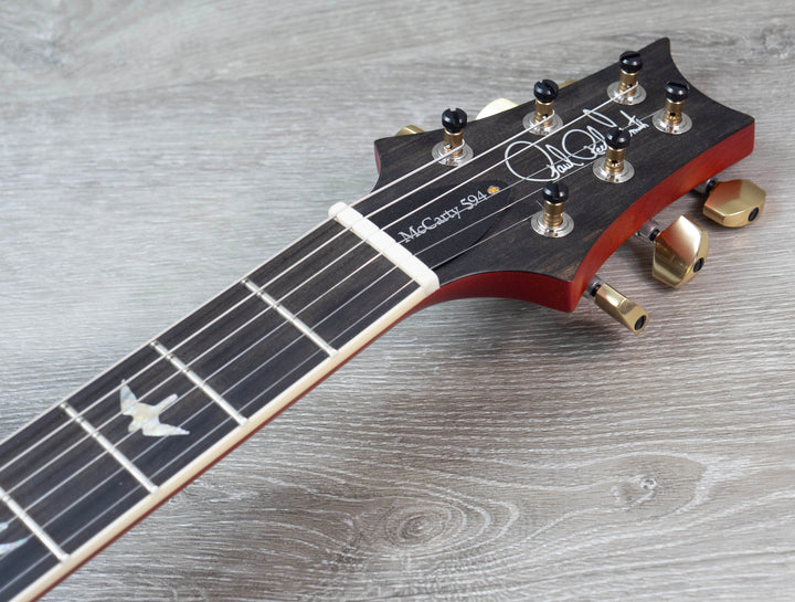 Pre-Owned PRS Wood Library McCarty SC594, 10 Top Figured Maple, Autumn Sky #246370