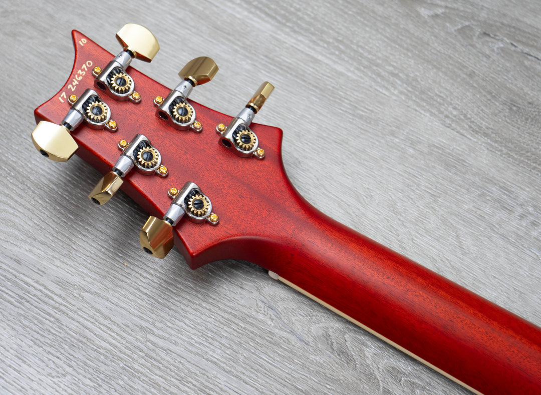 Pre-Owned PRS Wood Library McCarty SC594, 10 Top Figured Maple, Autumn Sky #246370