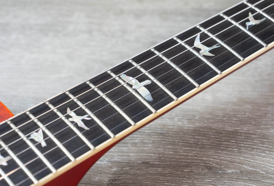 Pre-Owned PRS Wood Library McCarty SC594, 10 Top Figured Maple, Autumn Sky #246370