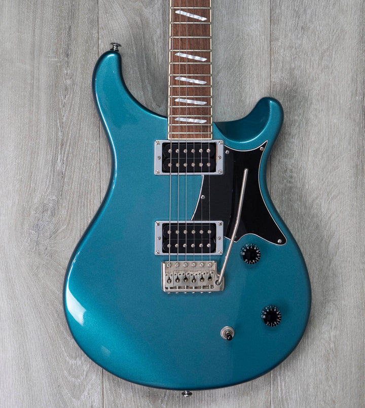 Pre-Owned PRS Santana SE MKII Electric Guitar, Aqua Metallic