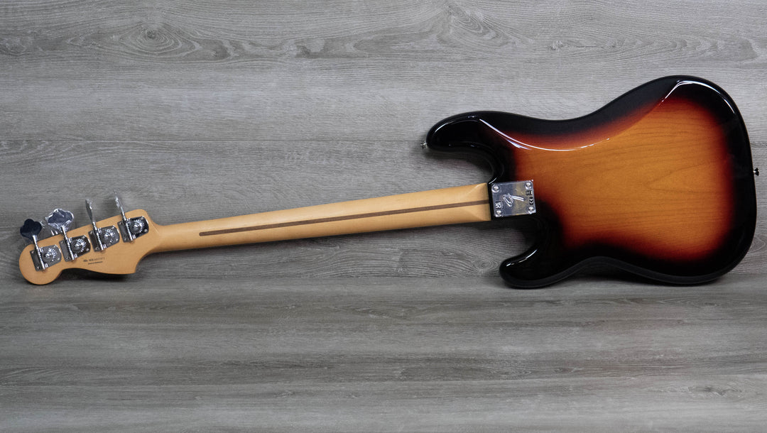 Bajo Fender Player II Precision, diapasón de palisandro, acabado Sunburst de 3 colores