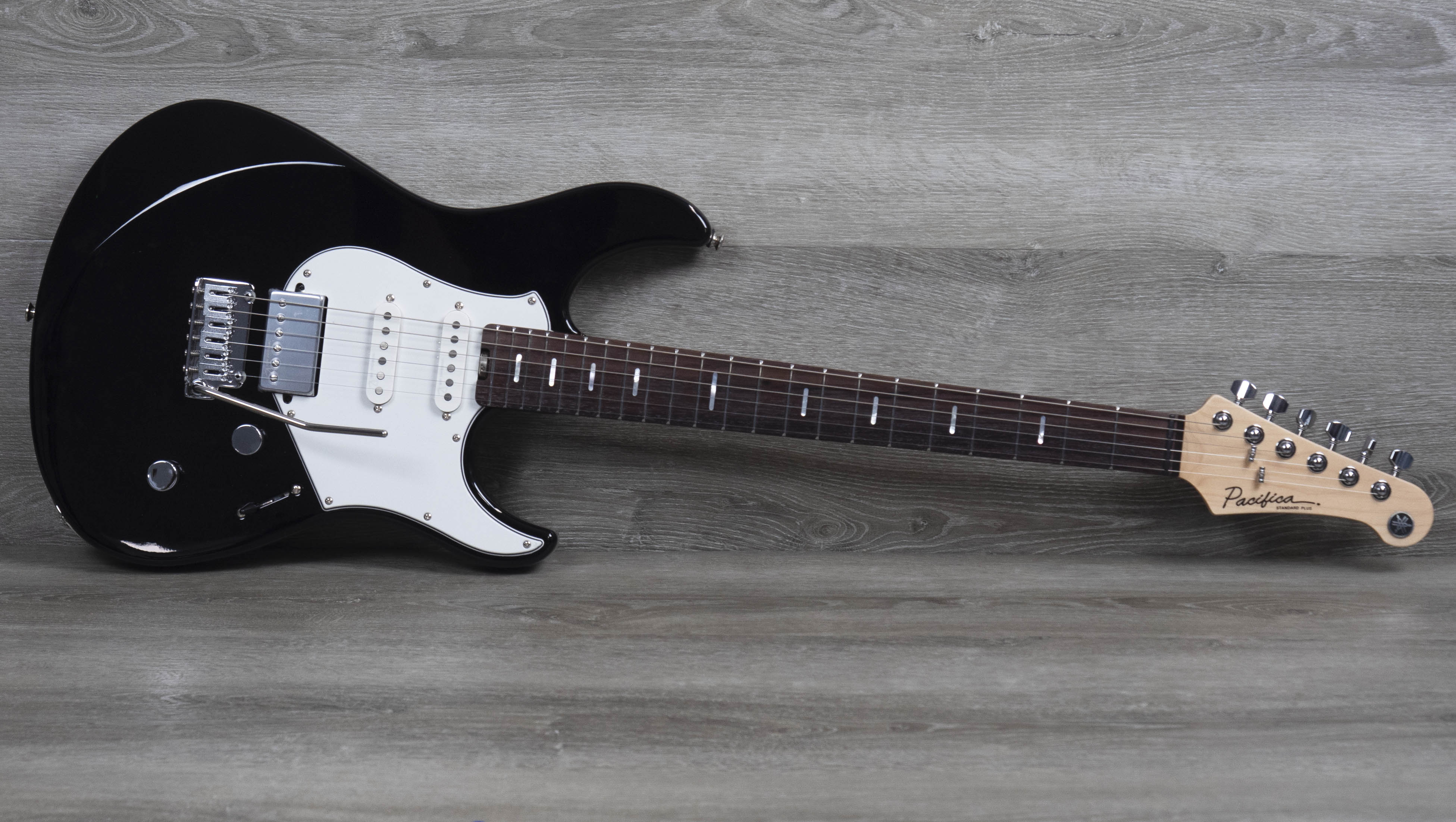 Yamaha Pacifica Standard Plus Electric Guitar, Black – A Strings