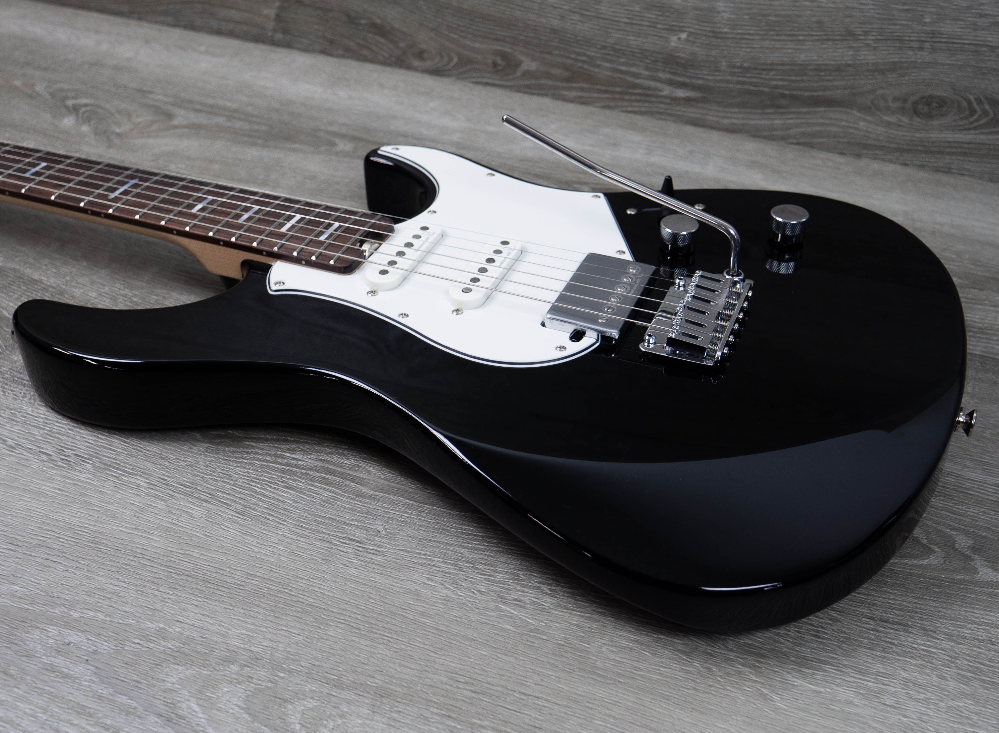 Yamaha Pacifica Standard Plus Electric Guitar, Black – A Strings