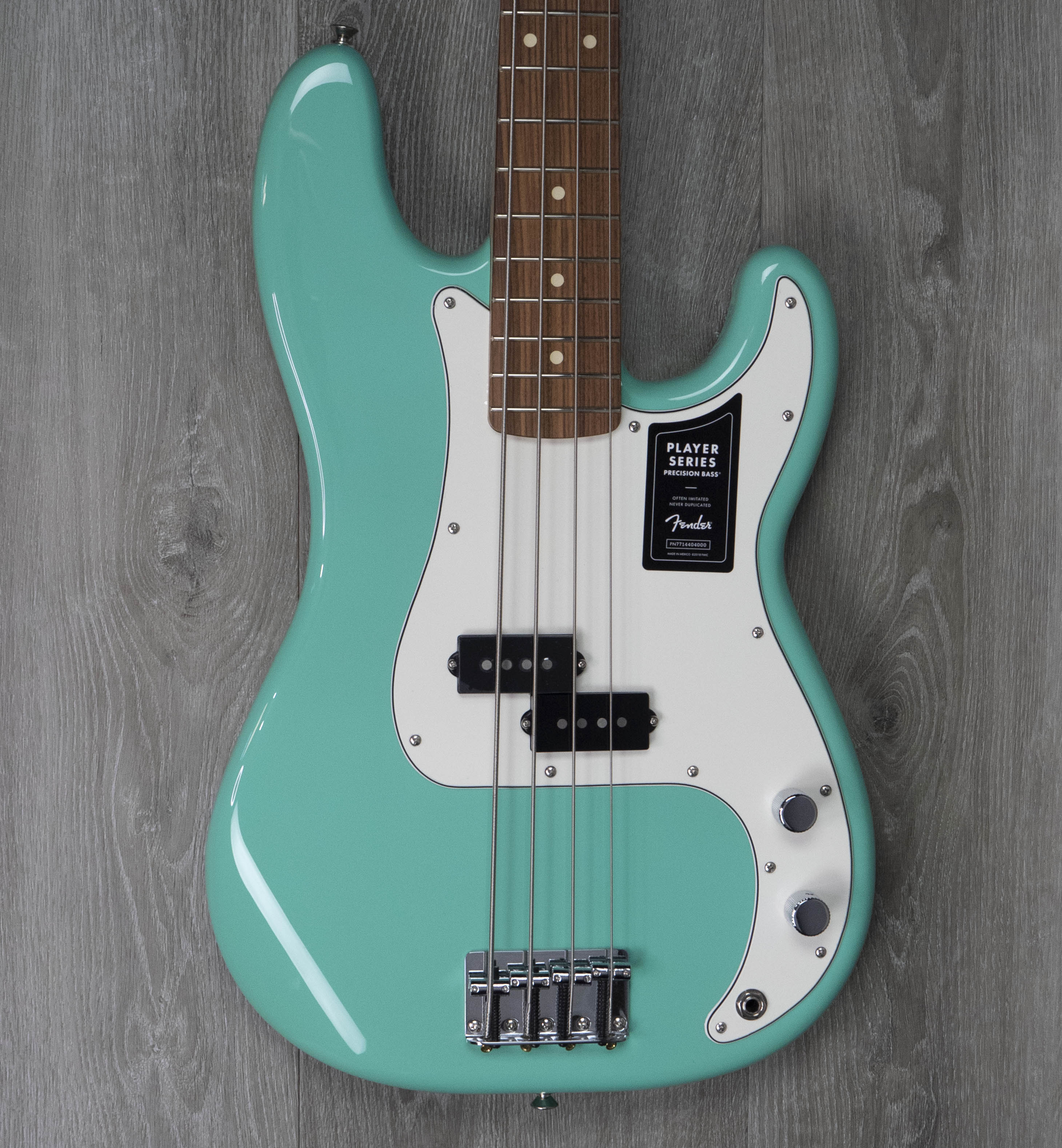 Fender Player Precision Bass, Pau Ferro Fingerboard, Sea Foam