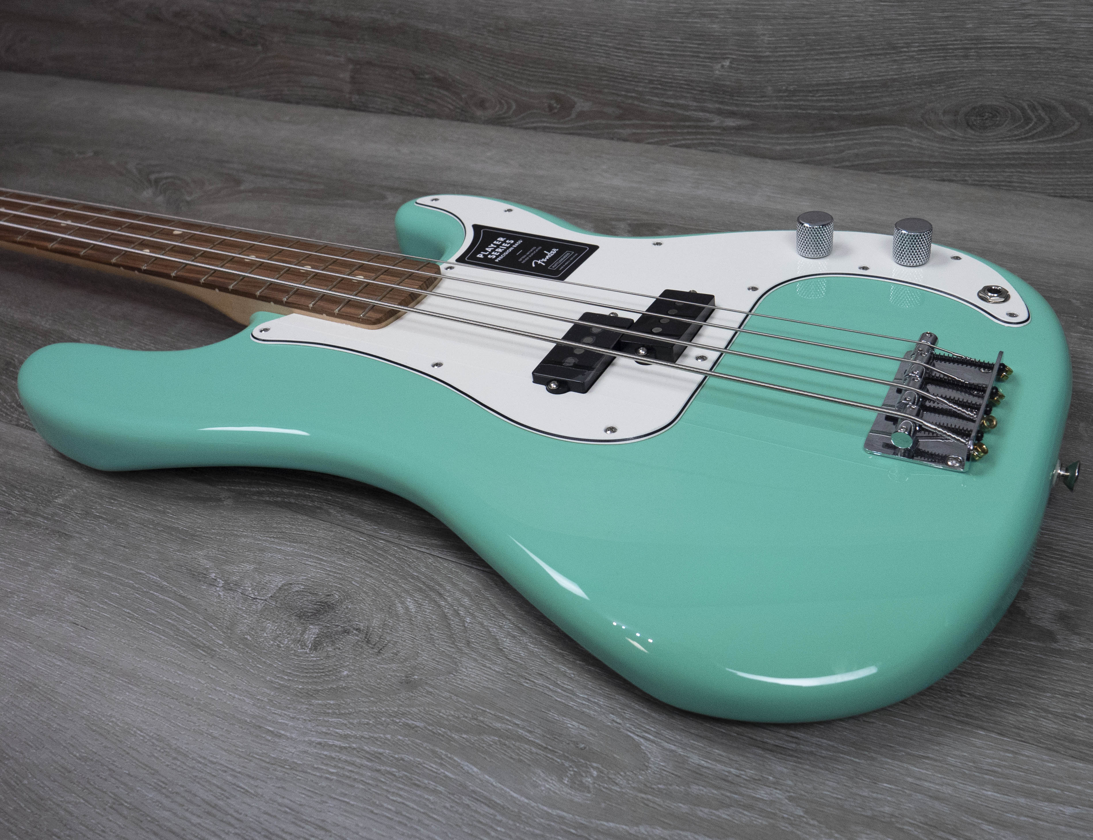 Fender Player Precision Bass, Pau Ferro Fingerboard, Sea Foam