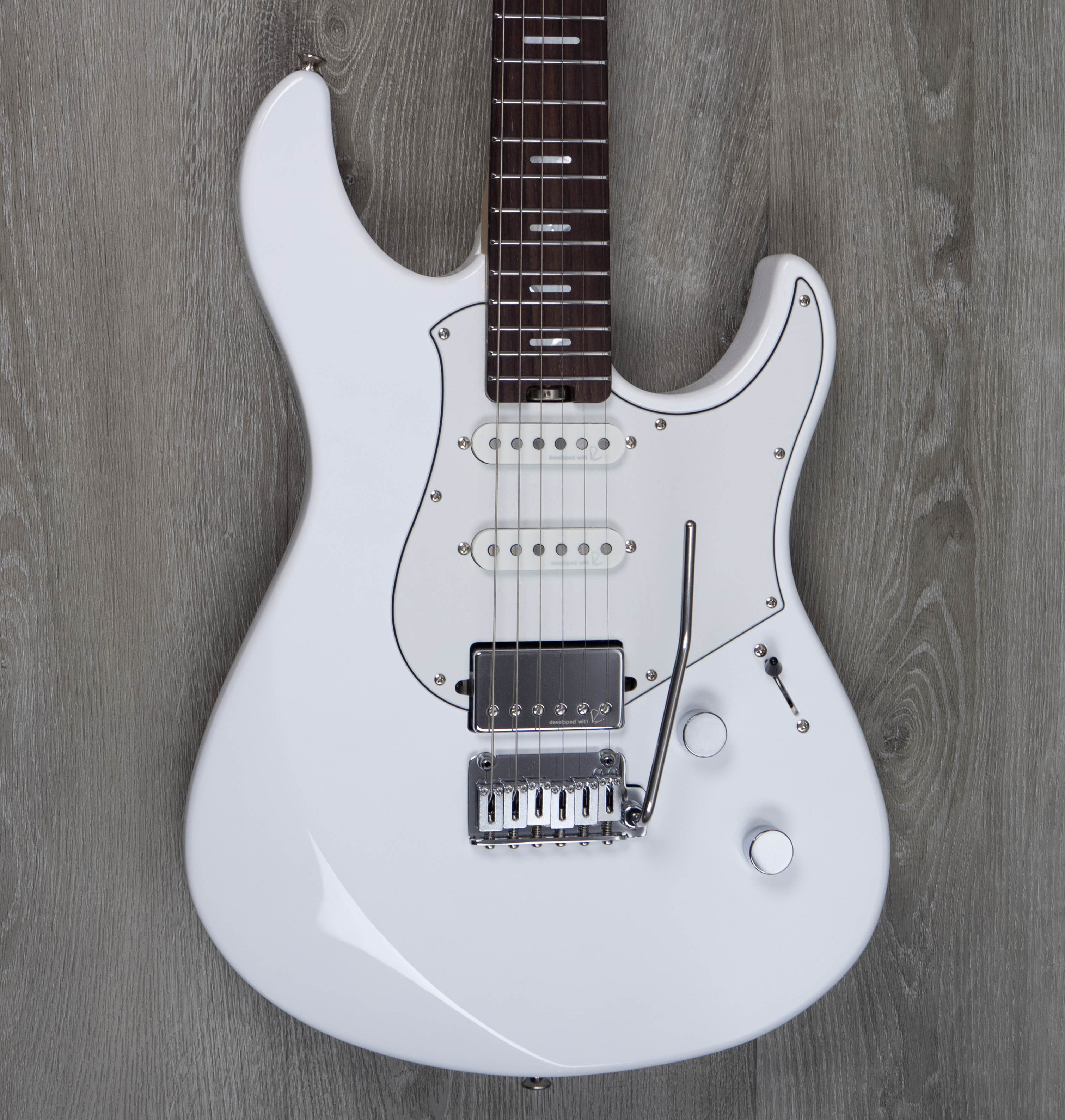 Yamaha Pacifica Standard Plus Electric Guitar, Shell White – A Strings