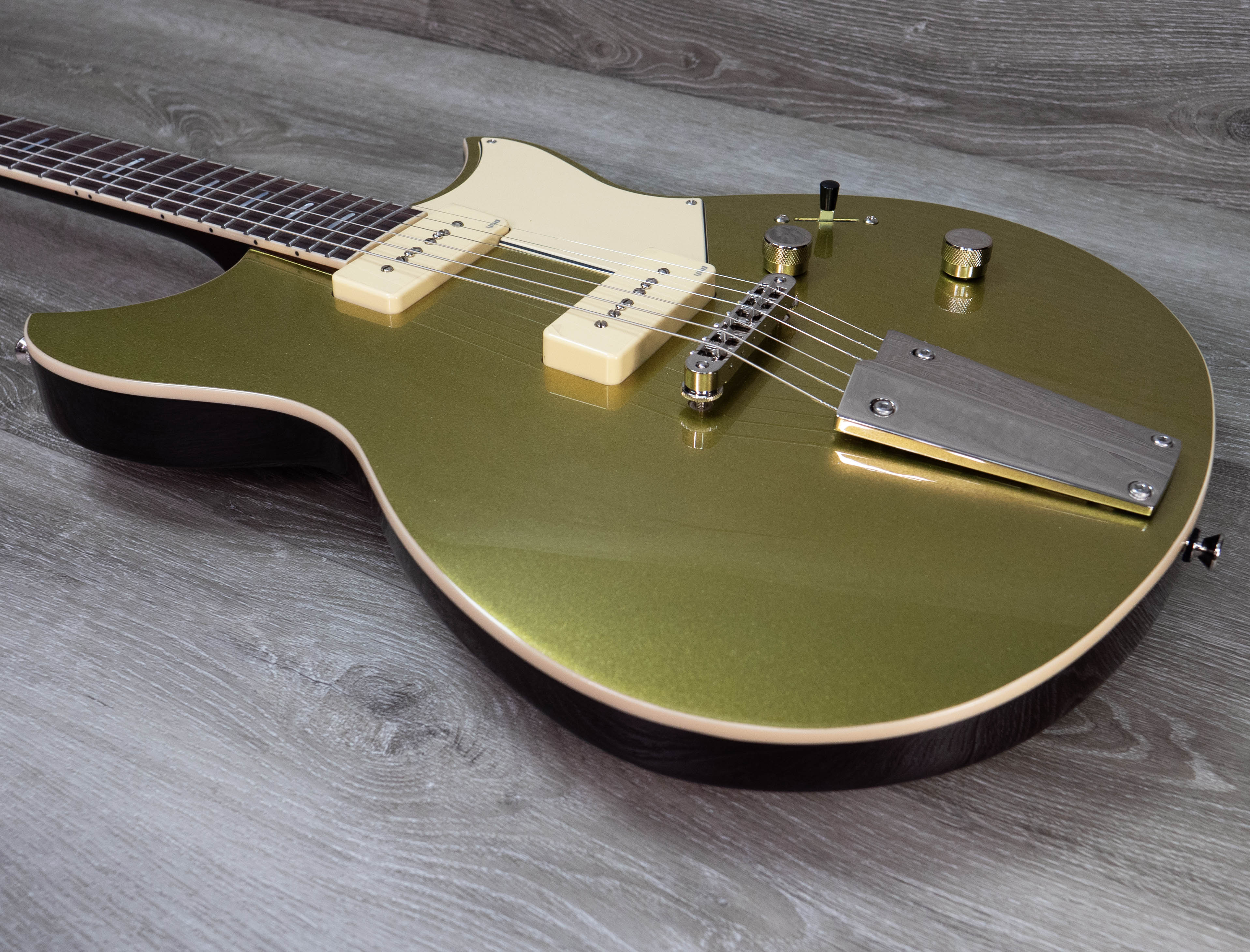 Yamaha Revstar Professional RSP02T Electric Guitar, Crisp Gold – A