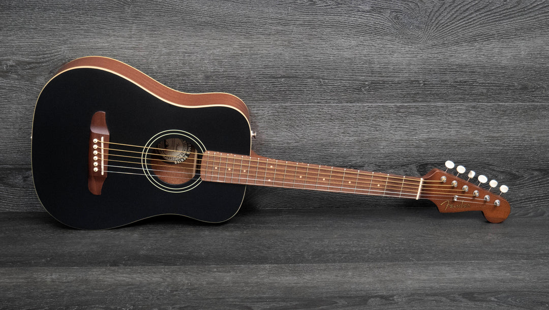 Fender Redondo Mini Acoustic Édition Limitée avec housse, Noir