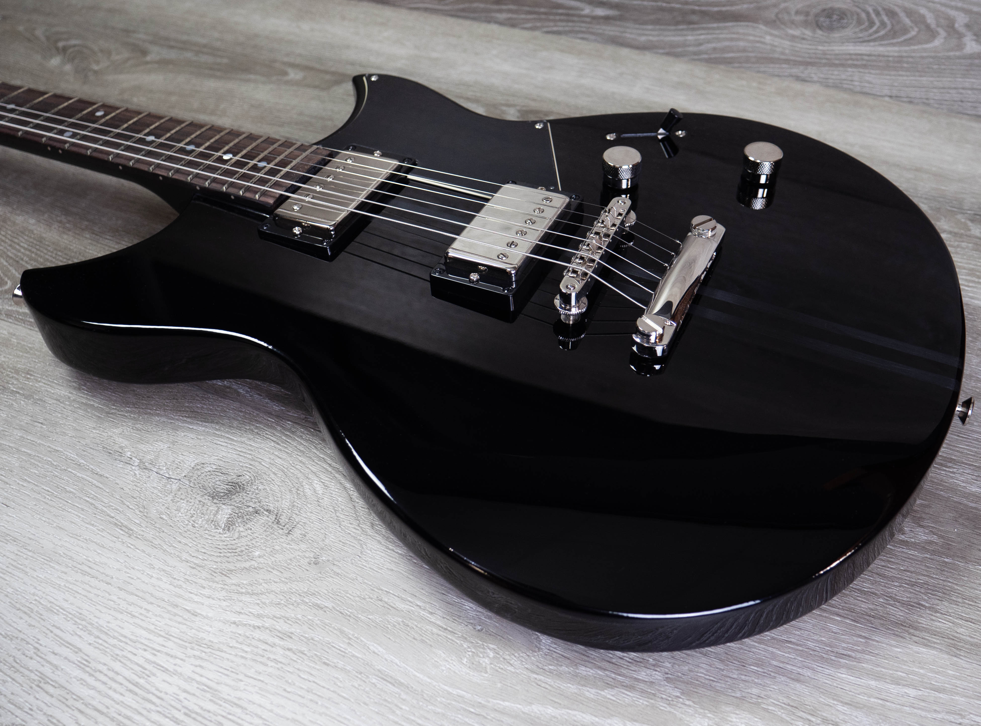 Yamaha RSE20 Revstar Element Electric Guitar, Black – A Strings
