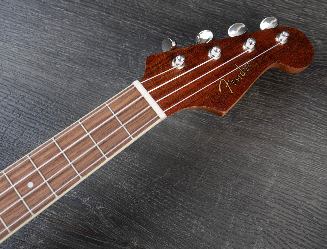 Fender Rincon Tenor Ukulele, Walnut Fingerboard, Aged Cognac Burst