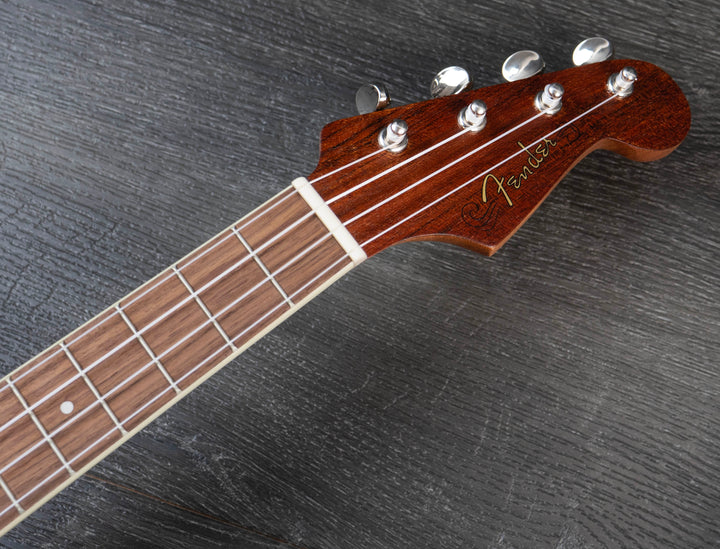 Fender Rincon Tenor Ukulele, Walnut Fingerboard, Aged Cognac Burst