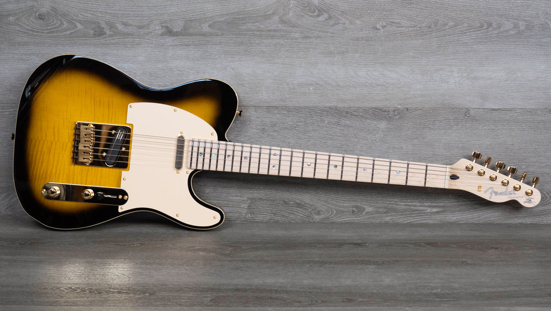 Fender Richie Kotzen Telecaster, touche en érable, Brown Sunburst